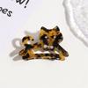 Acetate Retro Shark Clip Cat Design High Ponytail Holders Elegant Hair Claw Clips  for Women Girls