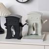 Cute Tissue Box Holder Creative Shape Vibrant Color Non-Slip Design Large Capacity Paper