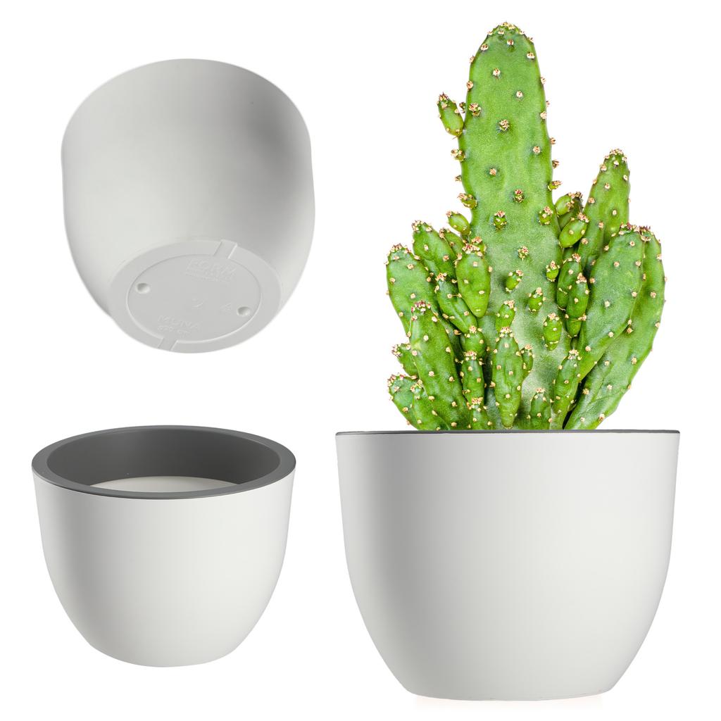 KADAX Doniczka Donica Ogrodowa 30cm Antracyt mat