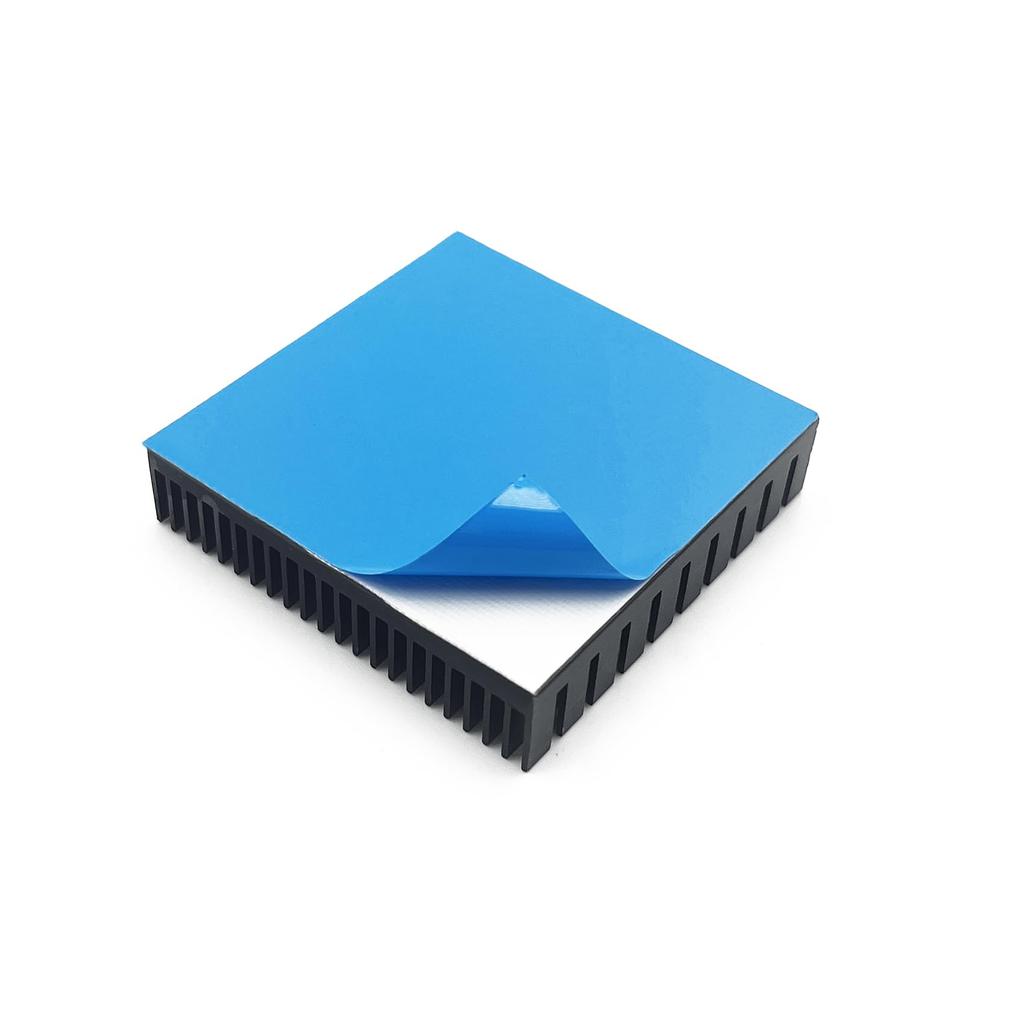 4шт 50мм радиатор 50мм x 50мм x 11мм радиатор алюминиевый кулер охлаждающий модуль пластины Пельтье маршрутизатор усилитель чип ЦП транзистор питания FET IC светодиод