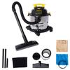 Пылесос Stanley Vacuum Wet и коммерческий пылесос 20 л Желтый пылесос, для сухой уборки, емкость, SL18410-5B Черный, серебристый,