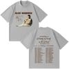 Summer Hot Sale Alex Warren 2026 Tour Graphic Merch T Shirt Unisex Unisex Fashion Vintage Tshirt Breathable And Comfortable Clothes