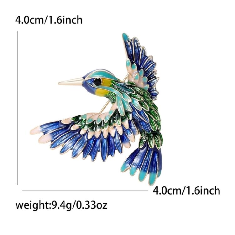 Animal Fashion Enamel Forward Brooch Ergonomic Pin Closure Design Stylish Accessory For Casual And Formal Outfits