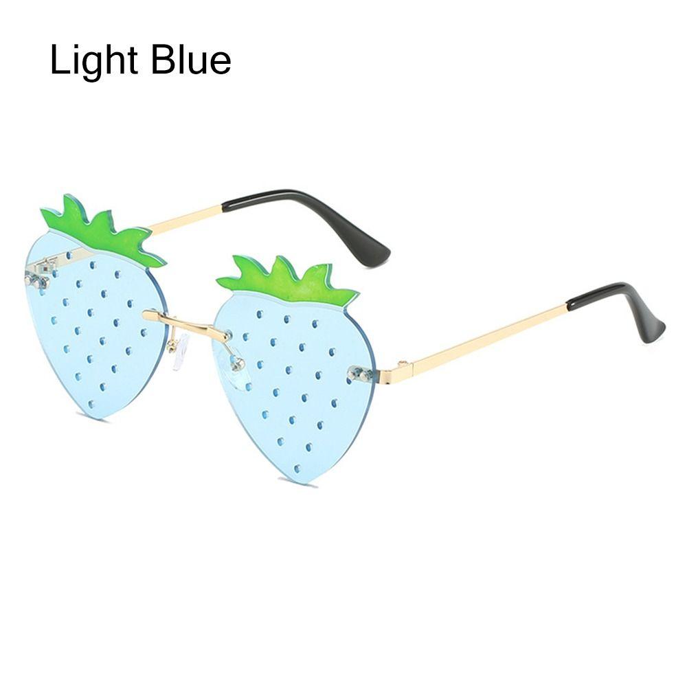 Street Snap Festival Rave Eyewear Christmas Decorations Strawberry Sunglasses Sun Glasses