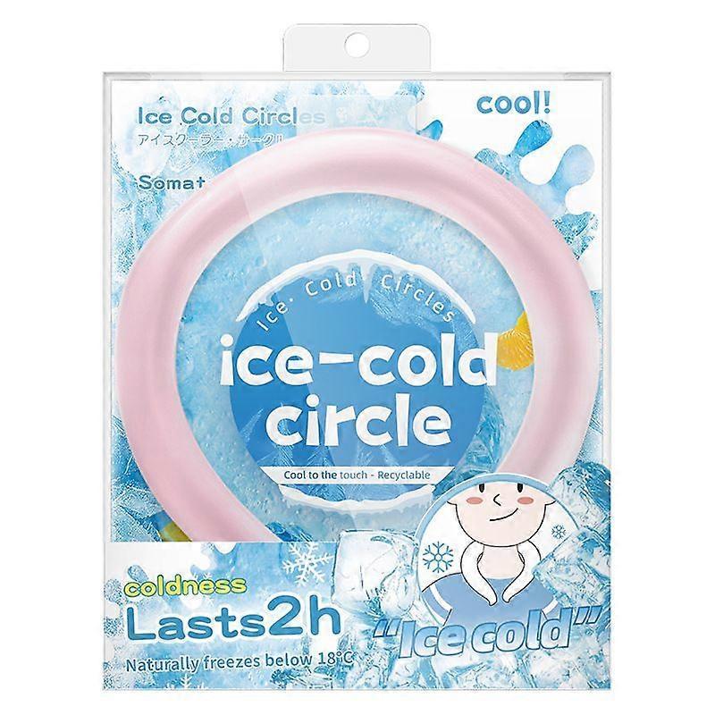 Wearable Neck Cooling Tube, Portable Hanging Neck Cooler, Reusable Neck Cooling Ring