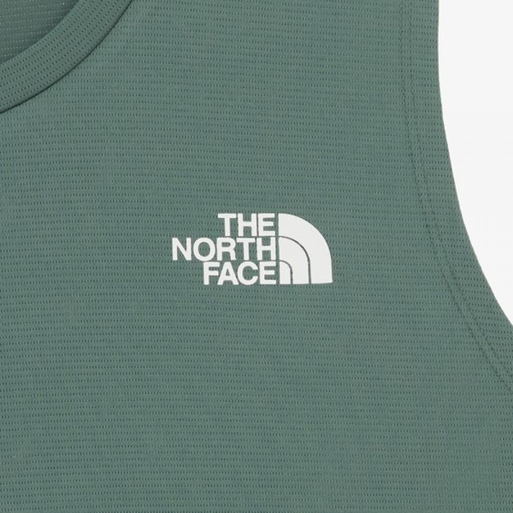 The North Face Men S Tnf Run SleeveleSS Nt7vr02c Sea Pine