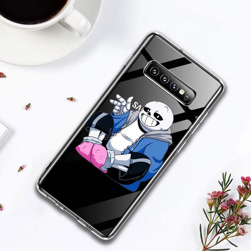 Чехол для телефона Undertale Sans Anime для Samsung Galaxy Note 20 10 9 8 Plus Ultra Lite M31 M31S M10 M10S M20 M21 M30