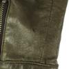 .fr Long sleeve leather Single riders jacket S Beige Women Used