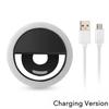 Mini LED Selfie Ring Light USB Rechargeable Portable Clip-On Lamp for Mobile Phone Live Stream Makeup Photography