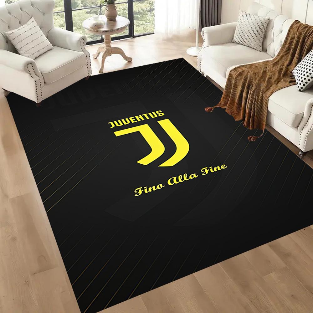 Juventus Floor Mat Suitable For Study Room Game Room Hallway Living Rooms Antislip Carpet Decorate Offices
