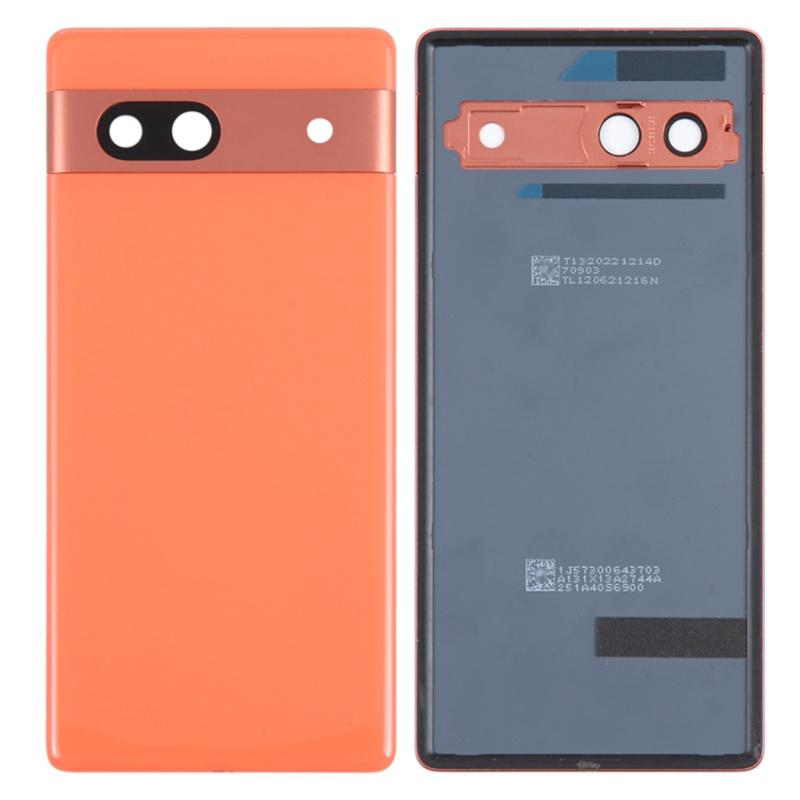 For Google Pixel 7a GWKK3/GHL1X/G0DZQ/G82U8 OEM Battery Housing Cover Repair Part+Camera Lens Ring Cover