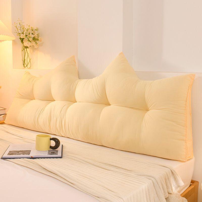 Cute bedside triangle pillow bedroom cushion anti-collision tatami sleeping pillow