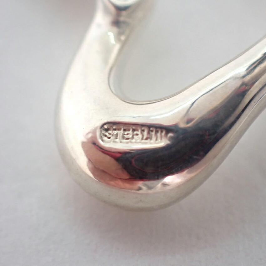 [Б/у] Серьги TIFFANY/Tiffany 925 с открытым сердцем/g428-66