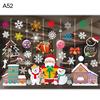 Puntos Home Christmas Decoration Wall Window Glass Xmas Stickers Decal Patch Decor