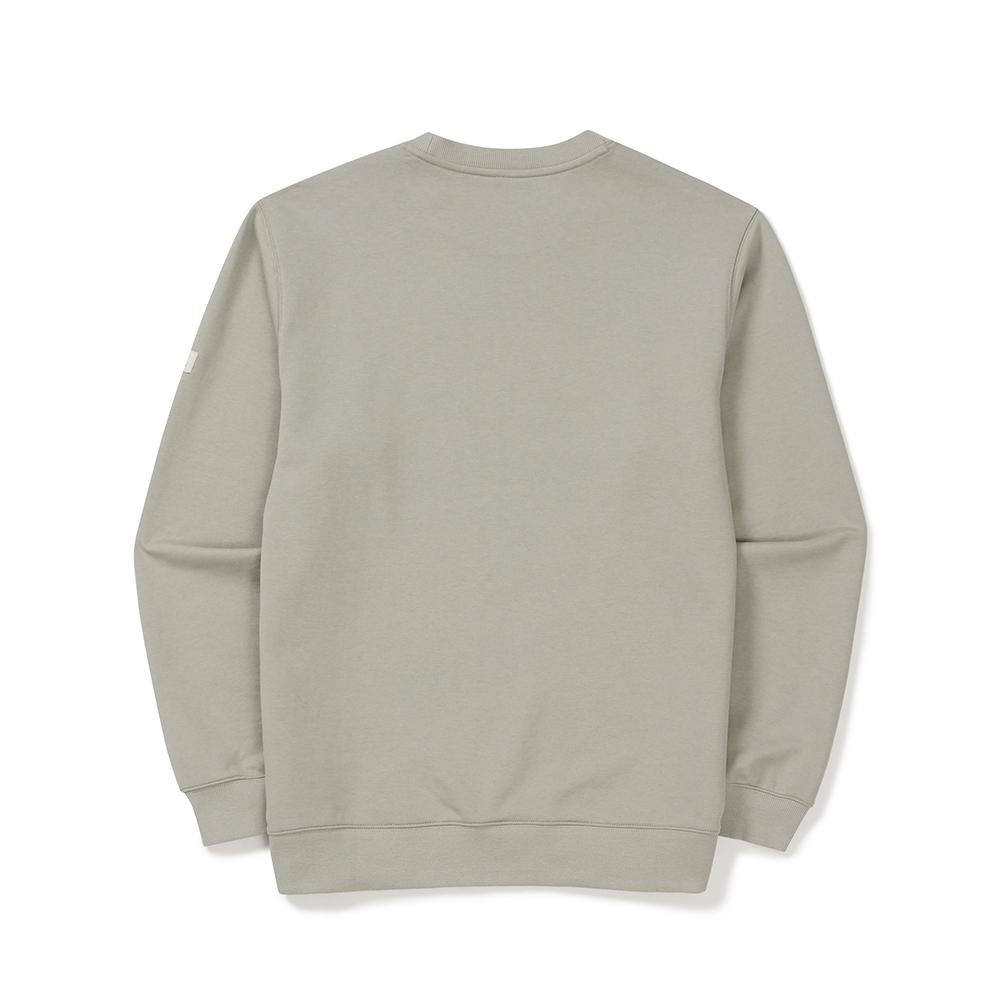 [Snowpeak] Land Essential Sweatshirt Smog Khaki (S25SMFHT50)