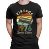 Men T Shirt 43rd Birthday Gift Vintage 1976 Year Old Tshirts Women T-shirt Casual Top Tee Female Summer T Shirts
