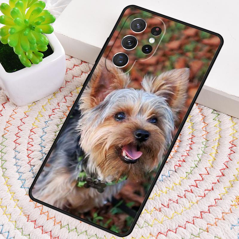 Чехол из ТПУ для телефона с изображением йоркширского терьера для Samsung Galaxy note 10 pro S26 S25 S24 S23 S22 Ultra Plus S21 FE S20 Ударопрочный чехол