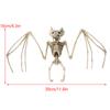 Хэллоуин ужасы летучие мыши скелет скелет модель фестиваль декор вечеринка жуткий имитация скелета летучей мыши украшение вечеринки на Хэллоуин