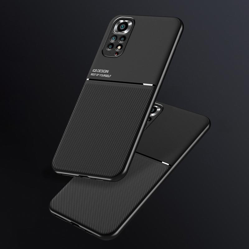Чехол из искусственной кожи Skin Touch для Xiaomi Redmi Note 13, 12, 12S, 11, 11S, 10 Pro, 10S, 9, 9S, 13C, 12C K70 K60 K50 K40 K30 K20 Pro, роскошный твердый чехол