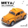 1:32 Alloy Beetle Classical Car Model Police Car Taxi Racing Car Model