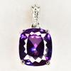 Natural Color Change Sapphire 925 Sterling Silver 25 Ct Pendant CERTIFIED Gems My.pd-13-k