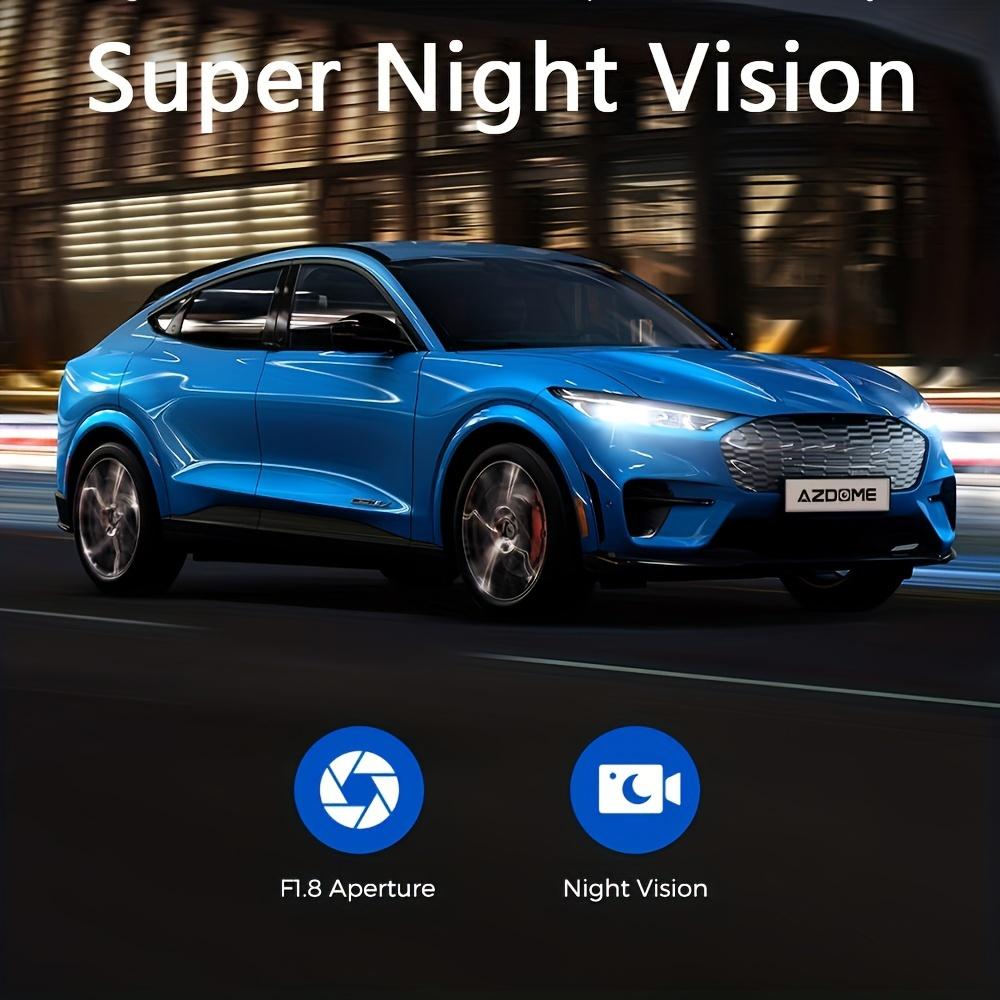 Видеорегистратор 4K камера для автомобиля видеорегистратор GPS Wi-Fi 24-часовой монитор парковки видеорегистратор ночного видения спереди и сзади 3 видеорегистратора камера видеорегистратор