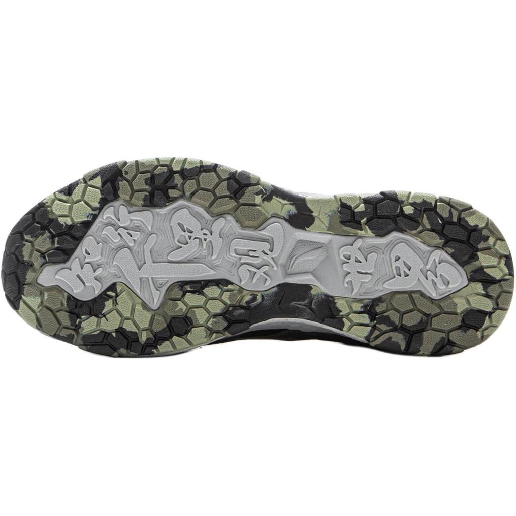 Детские кроссовки для бега Li Ning Удобные Универсальные Амортизирующие Прочные Водонепроницаемые Низкие Детские кроссовки Зеленые YKFV152-1