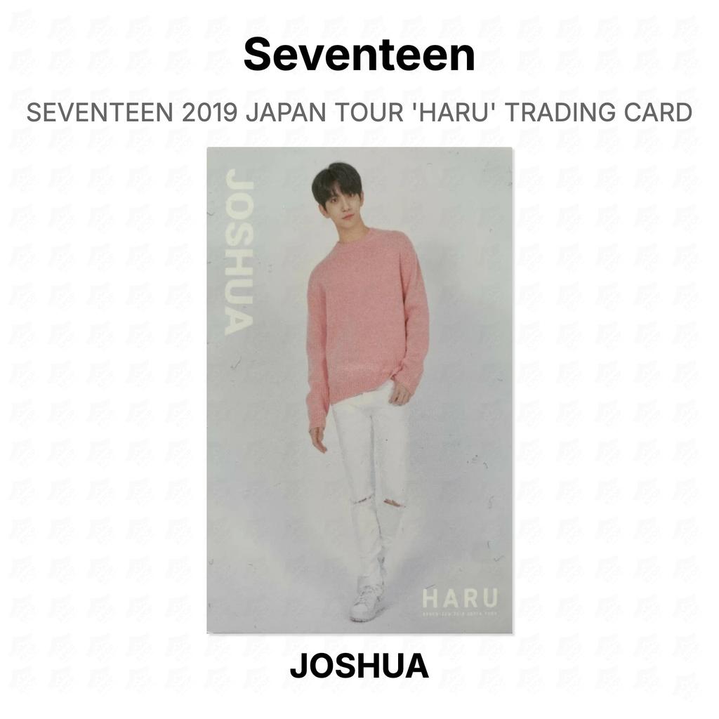 Seventeen 2019 ЯПОНСКИЙ ТУР 'HARU' ТОРГОВАЯ КАРТОЧКА Официальная фотокарточка