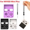 Силиконовый защитный чехол для игровой консоли MIYOO Mini Plus / Mini, мягкий чехол для кожи, противоскользящий чехол со шнурком