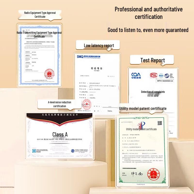 Edifier Atom Max Gold Label True Wireless ANC Headphones