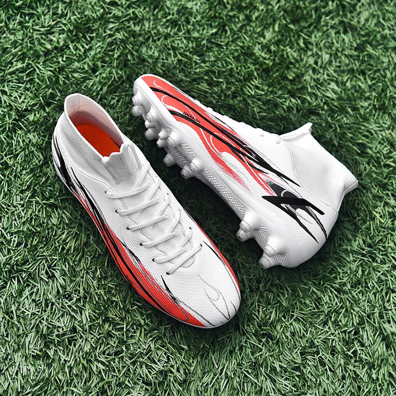 35-47Унисекс футбольные бутсы AG Spike, женские профессиональные тренировочные кроссовки с искусственным газоном, детские футбольные бутсы