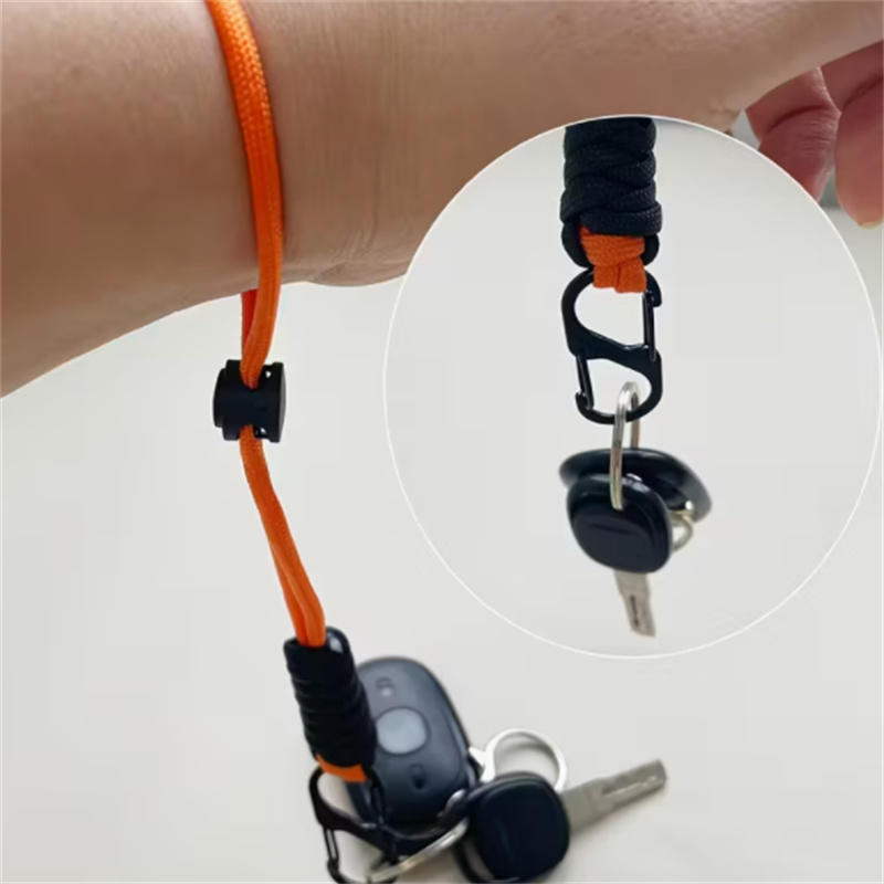 4 шт. Креативный простой цветной плетеный шнурок Брелок против потери Аксессуары для подвешивания на рюкзак Брелок для автомобиля Подвесной шнурок