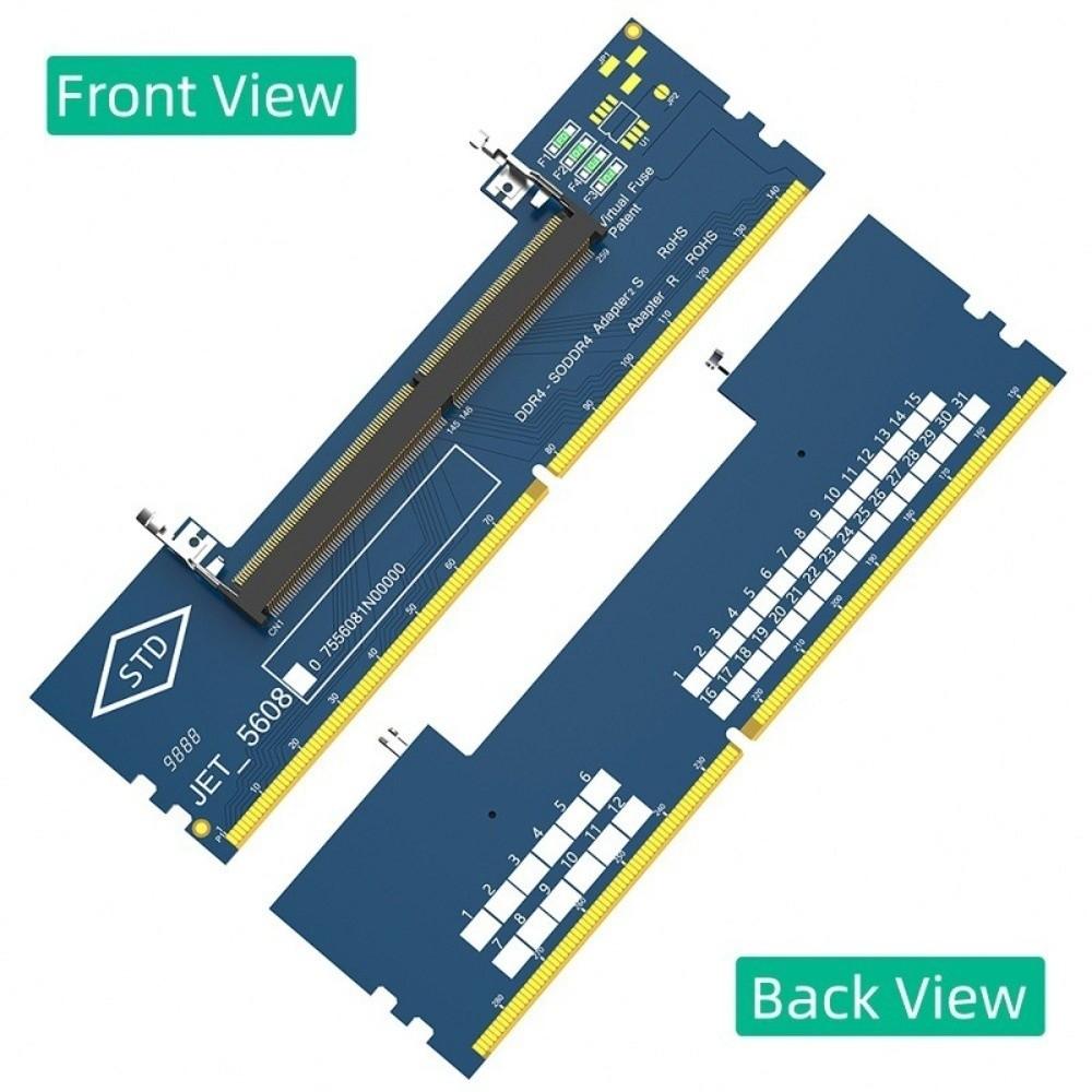 4 Layered PCB DDR4 Memory Adapter Notebook DDR4 to Desktop DDR4 SO DIMM Converter For Computer