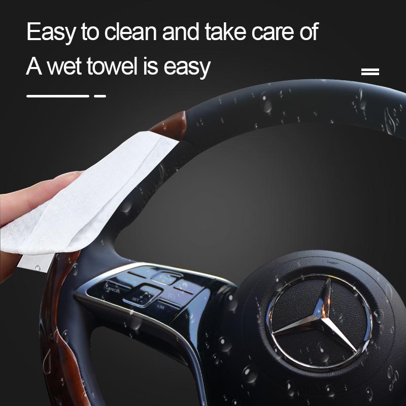 Чехол на руль автомобиля, нескользящий силиконовый чехол-усилитель на руль из красного дерева для 38 см 15 дюймов, авто