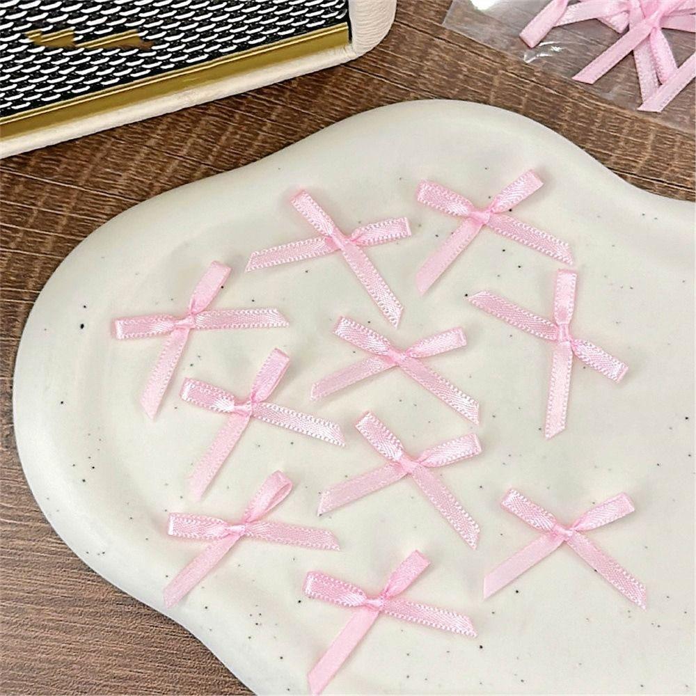 10pcs Hairpin Hair Clip Accessories Handmade Craft Ribbon Bow Accessories Cute Package Decoration