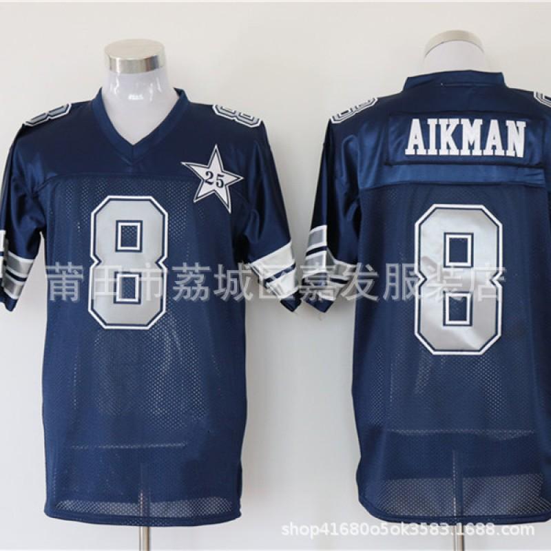Rugby Jersey Vintage Denim Style Mesh Training Game Uniform Cotton Mens Sport Shirt
