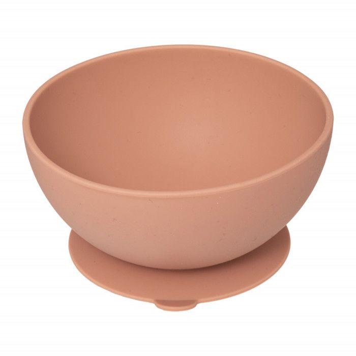 Ensemble 4 pièces repas silicone "Terracotta" pour bébé Atmosphera