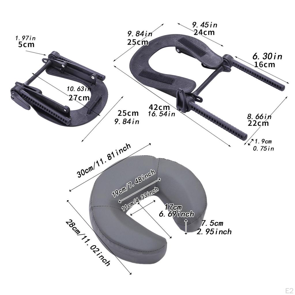 Подушка для лица для массажного стола, регулируемое оборудование, универсальная и подлокотник для шеи