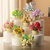 Interesting Building Blocks DIY Potted Plants Model High Quality Building Toys