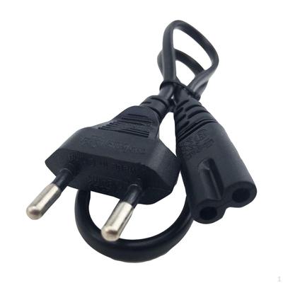 Кабель-адаптер питания 1 фут, евровилка на IEC320 C7, 10А, короткий, для компьютера, ноутбука, ПК