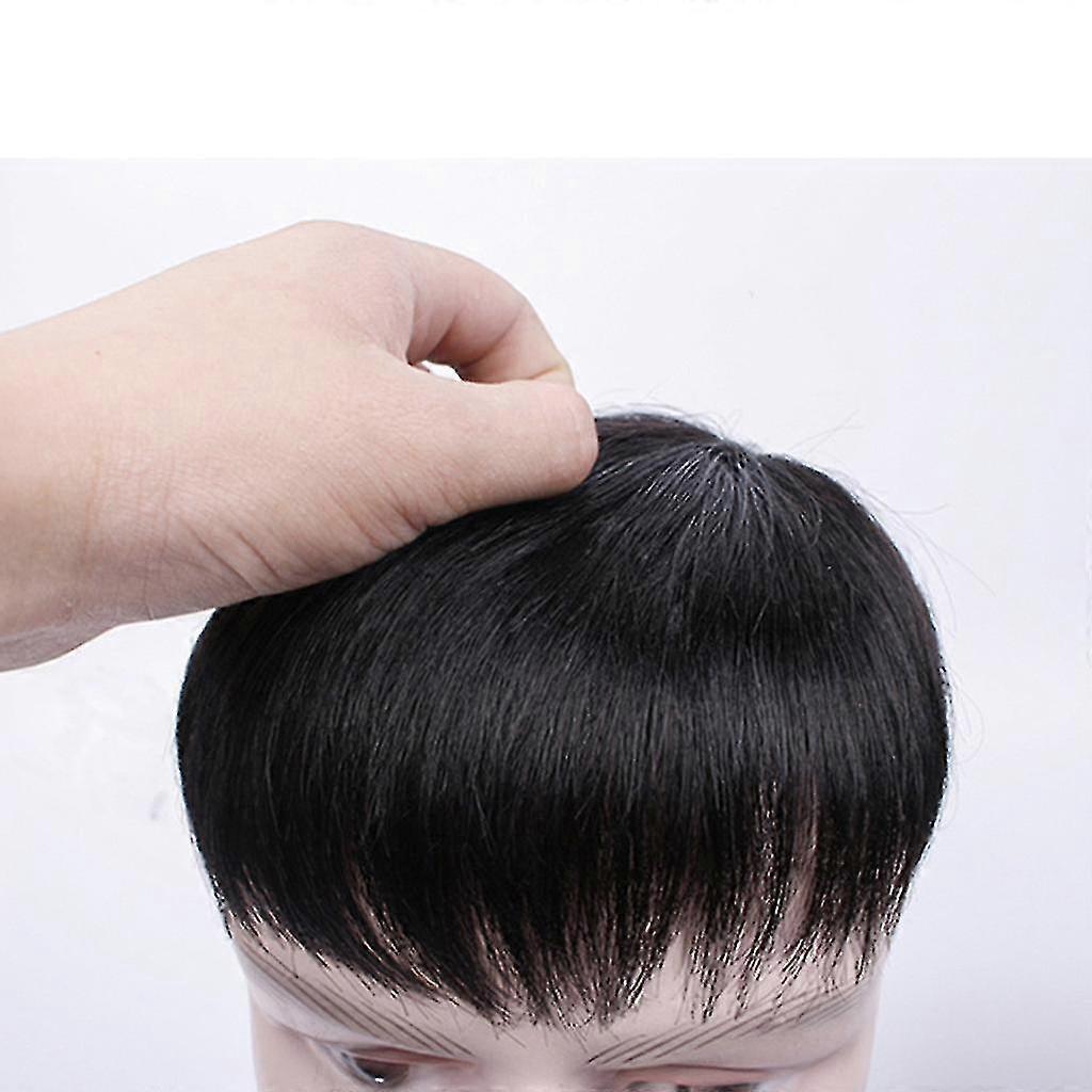 Men'S Wig Handsome Fashion Gentlemen Straight Front Wigs For Party