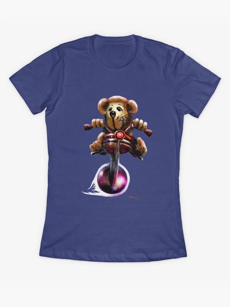 Biker Mice from Mars TeddyDawgT Fitted T-Shirt