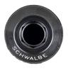 SCHWALBE Tubeless Valve 3471 (Genuine) for Bicycles, Black, 60mm Valve Length