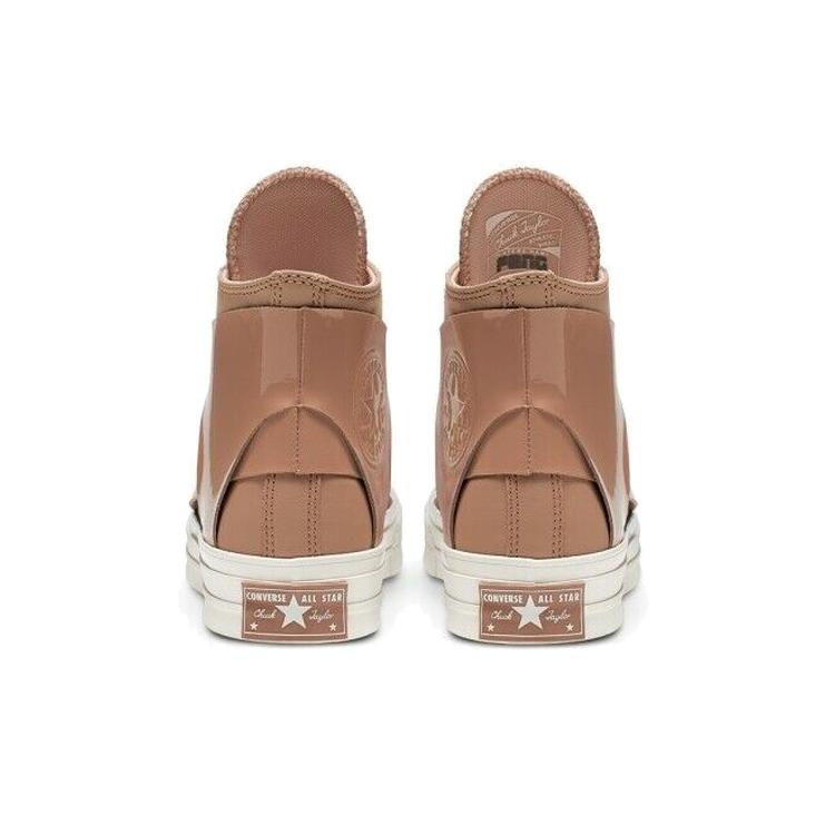 Converse Womens All Star 70s High 'Cafe Au Lait' (women's sizes) Egret / Cameo Rose Canvas Shoes 565540C