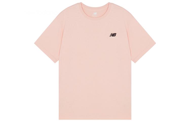 New Balance Knitted Fabric Top T Shirt Unisex Pink UT21503-PIE