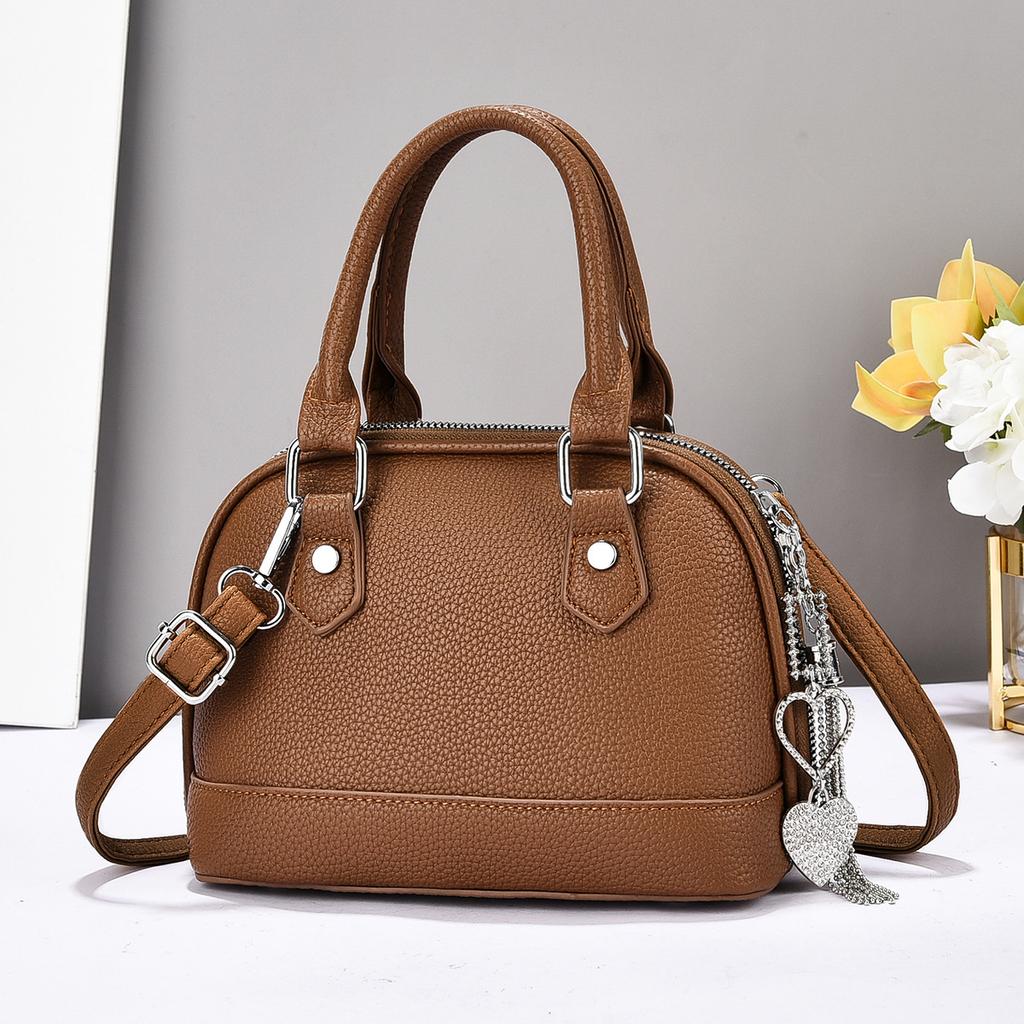Новая клетчатая лоскутная сумка Macaron, простая атмосферная сумка на плечо, модная большая вместительная сумка через плечо для женщин