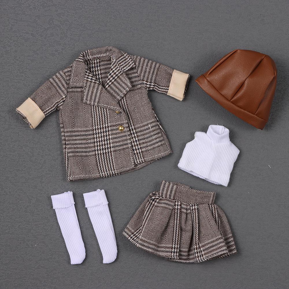 DIY 30cm Doll Clothes Handmade Doll Dress Up Fashion Doll Wear Kids Gift
