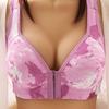 Tie Dye Brassiere Sports Bra Sexy Push Up Bra Vest Front Button B C Cup Bralette Anti-Sagging Breast Sports Bras for Women