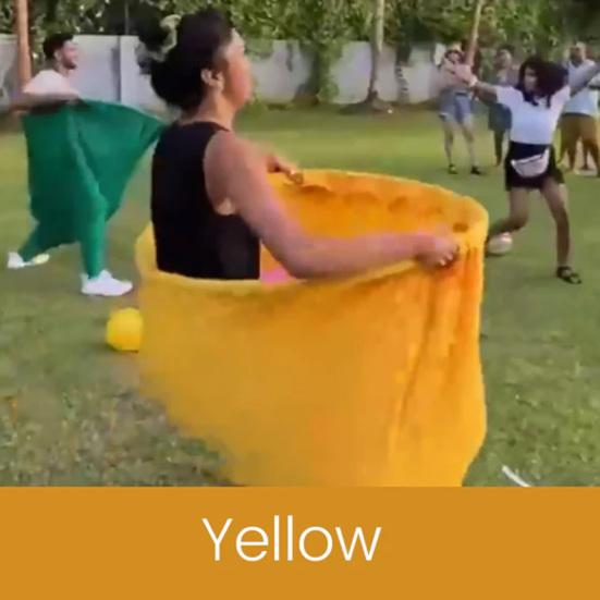 Трусы бабушки Уличная игра для двора Надувной эстафетный набор с гигантскими эластичными штанами, мячами и насосом Игры для бросания на заднем дворе для детей