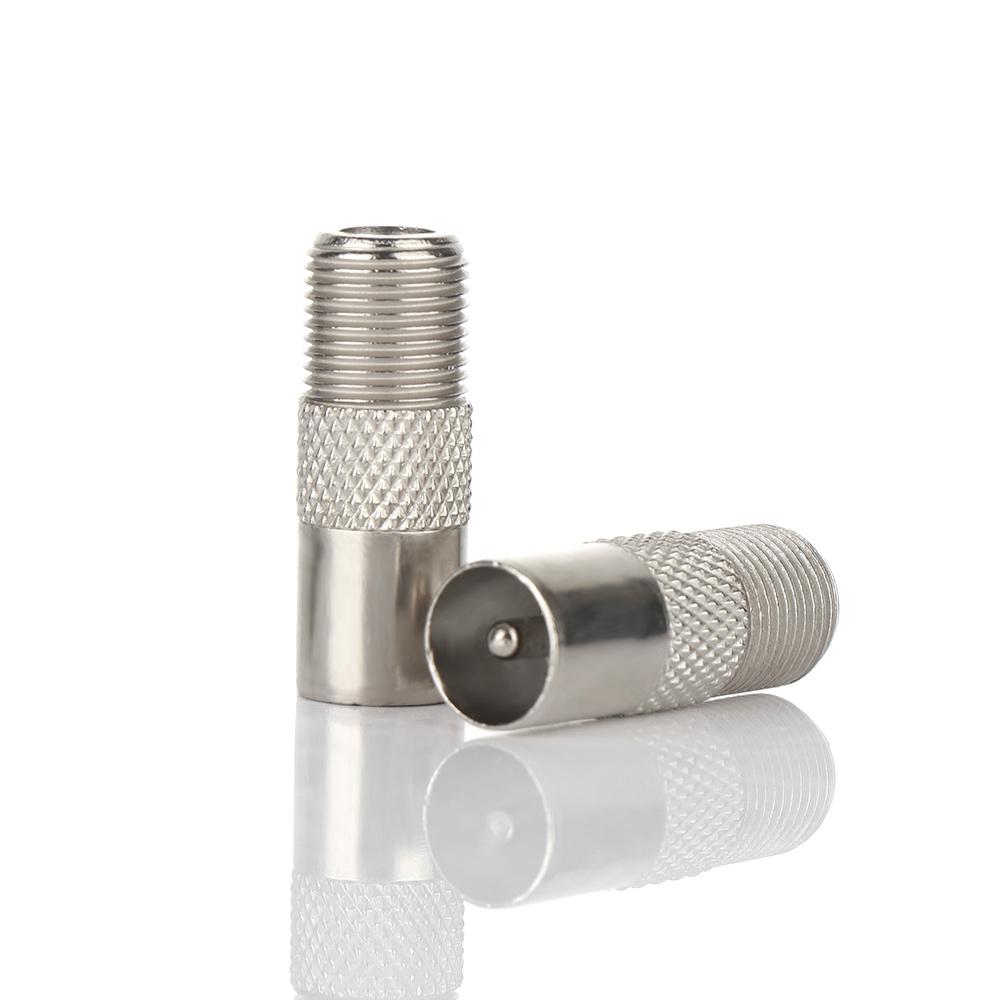 Качественный Конвертер Синхронизации Данных Спутниковый Коаксиальный Разъем Антенный Штекерный Адаптер F-Типа F Гнездо На ТВ Штекер